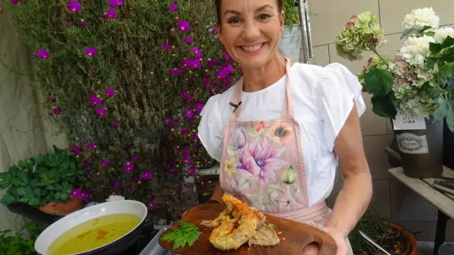 Bárbara Amorós cocina un delicioso pulpo Bárbara Amorós cocina un delicioso pulpo