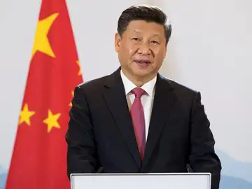 El presidente chino, Xi Jinping, durante una rueda de prensa El presidente chino, Xi Jinping, durante una rueda de prensa