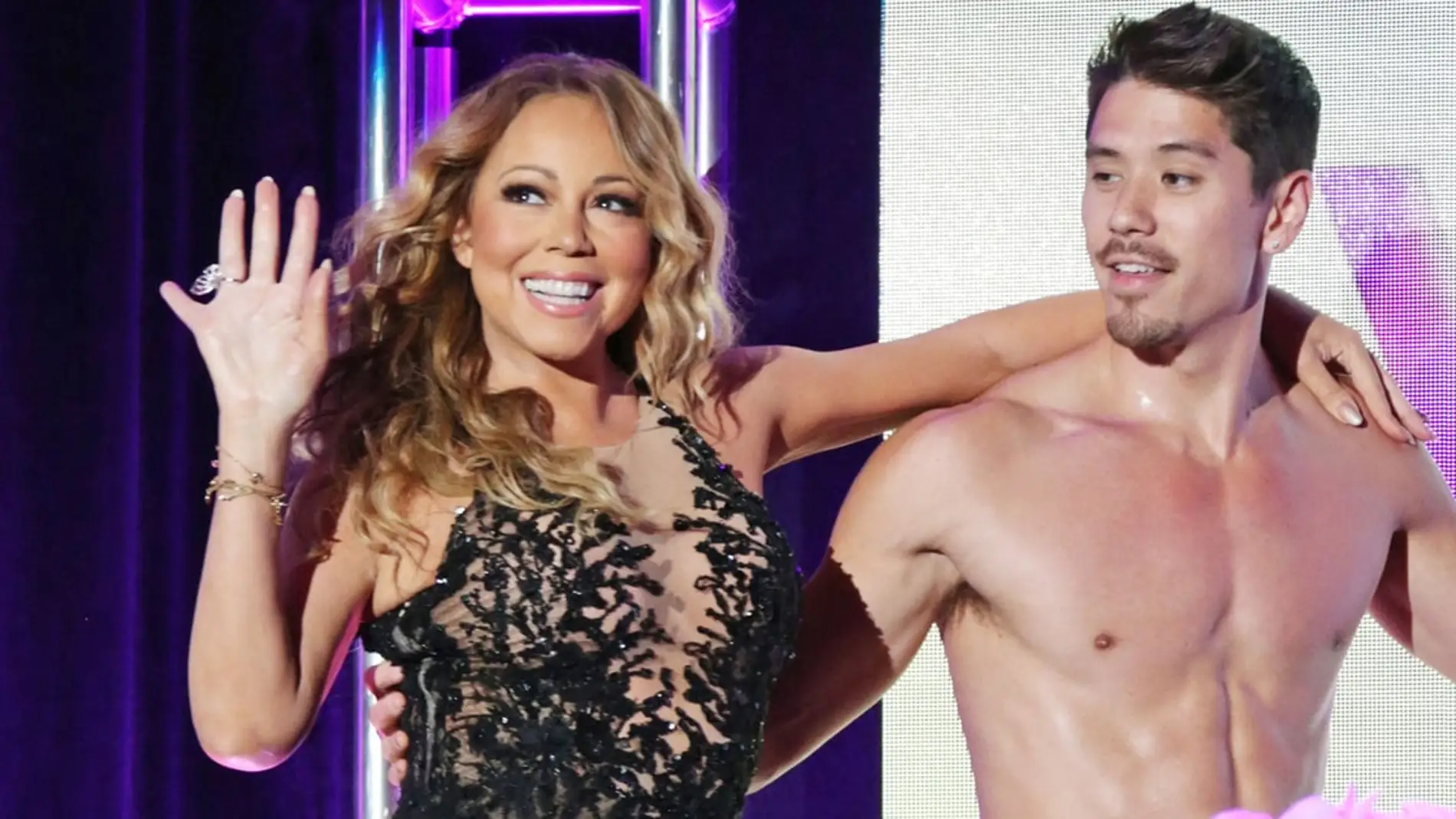 Mariah Carey y su ex novio Bryan Tanaka