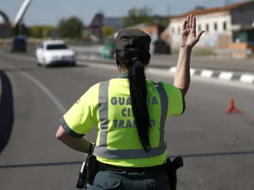 Una Guardia Civil de tráfico Una Guardia Civil de tráfico
