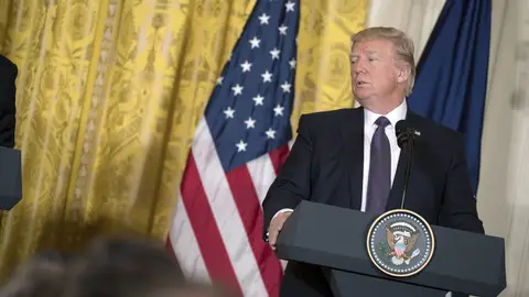 Donald Trump ante los medios Donald Trump ante los medios