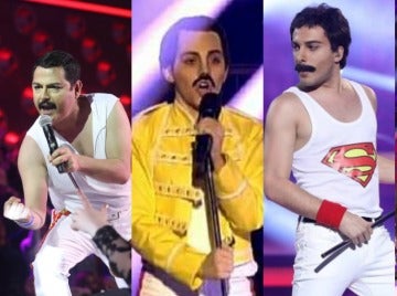 Freddie Mercury, uno de los artistas más imitados en ‘Tu cara me suena’ y 'Tu cara no me suena todavía'