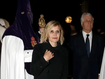 Carlos Fitz-James Stuart y su hermana, Eugenia Martínez de Irujo, en la Semana Santa de Sevilla Carlos Fitz-James Stuart y su hermana, Eugenia Martínez de Irujo, en la Semana Santa de Sevilla