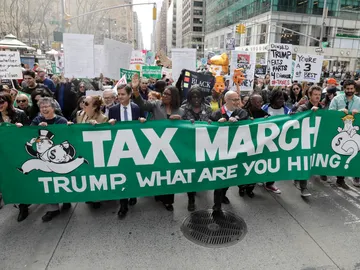 Marcha contra Trump en EEUU Marcha contra Trump en EEUU