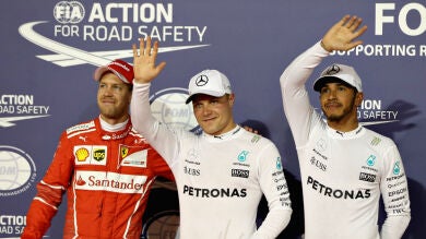 Valtteri Bottas logra la pole en Baréin con Sainz 16º y con una rotura de motor de Alonso