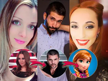 Keuanm, Patricia Aguilar y Mary Porcar se intercambian los papeles Keuanm, Patricia Aguilar y Mary Porcar se intercambian los papeles