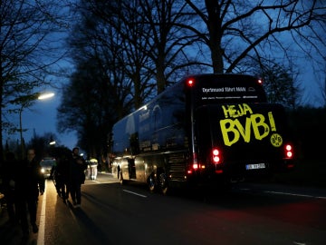 El autobús del Borussia Dortmund