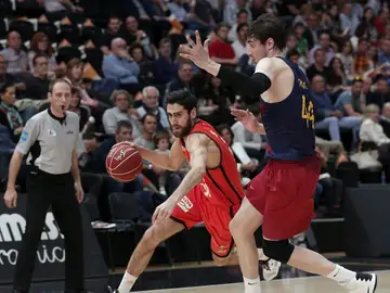Joan Sastre trata de superar a Ante Tomic Joan Sastre trata de superar a Ante Tomic