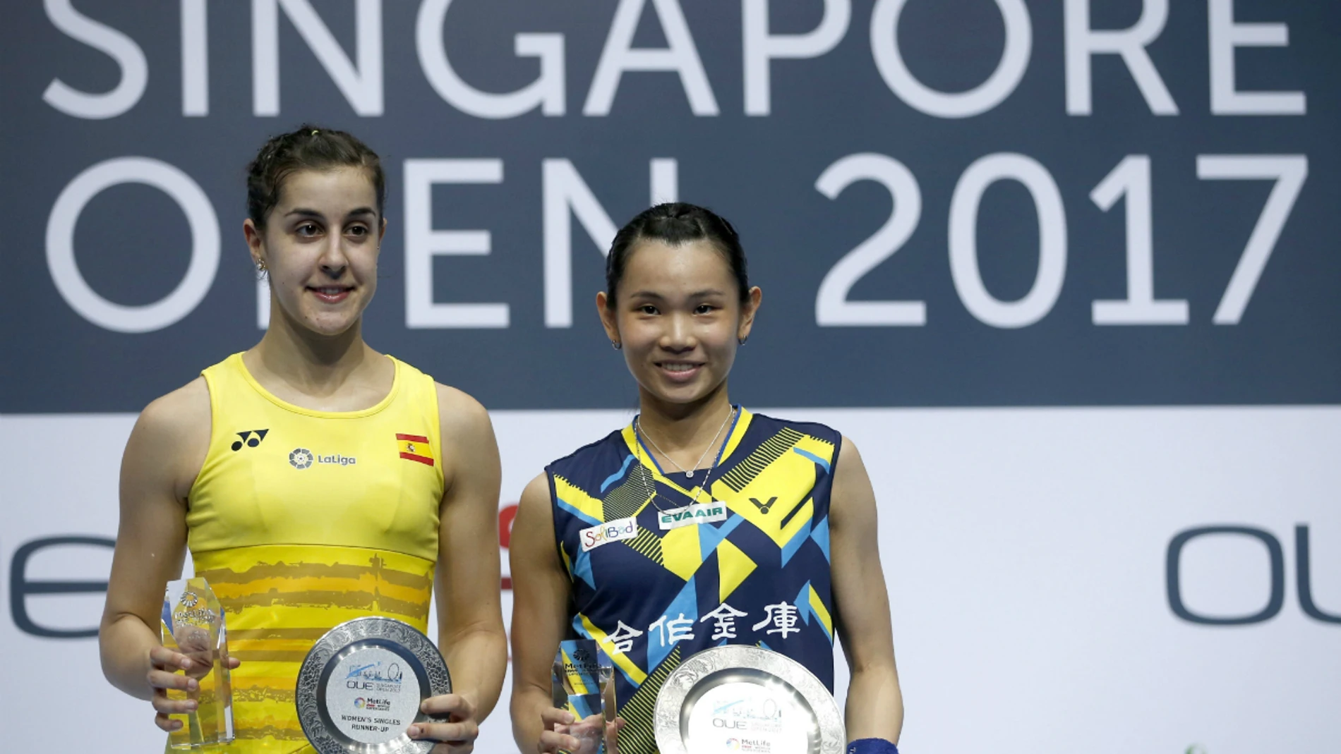 Carolina Marín, en Singapur Carolina Marín, en Singapur