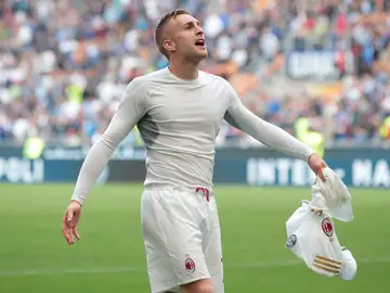 Gerard Deulofeu, delantero del Milan Gerard Deulofeu, delantero del Milan