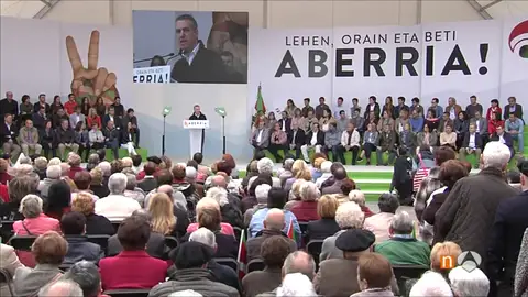 Urkullu en un acto Urkullu en un acto