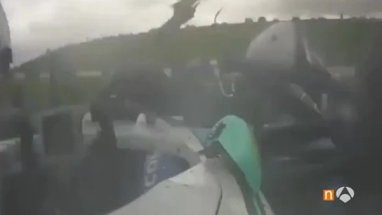 Accidente de Billy Monger en la F4 británica Accidente de Billy Monger en la F4 británica