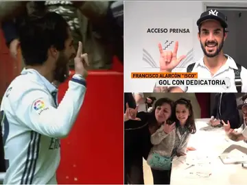El bonito gesto de Isco con una niña en El Molinón El bonito gesto de Isco con una niña en El Molinón