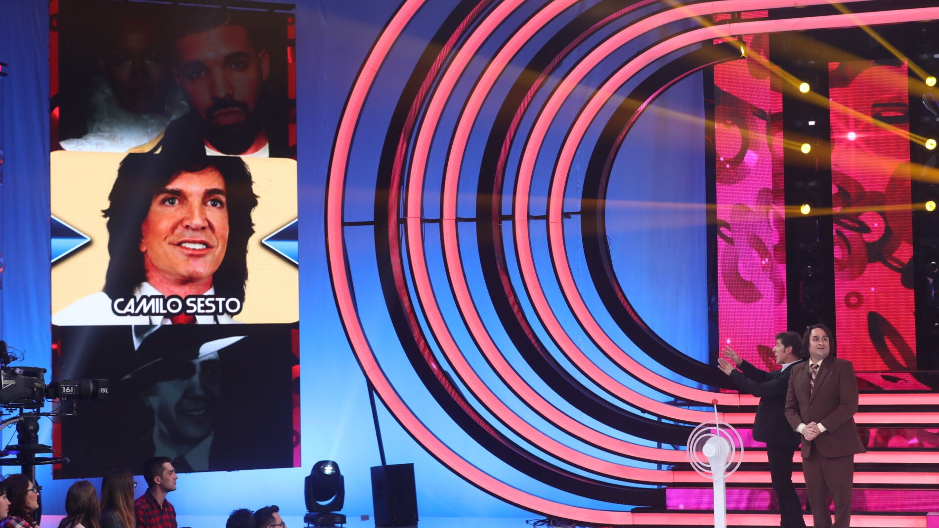 La Mari de Chambao, Eros Ramazzotti y Camilo Sesto, las imitaciones del pulsador para la s&eacute;ptima gala de &lsquo;Tu cara no me suena todav&iacute;a&rsquo;