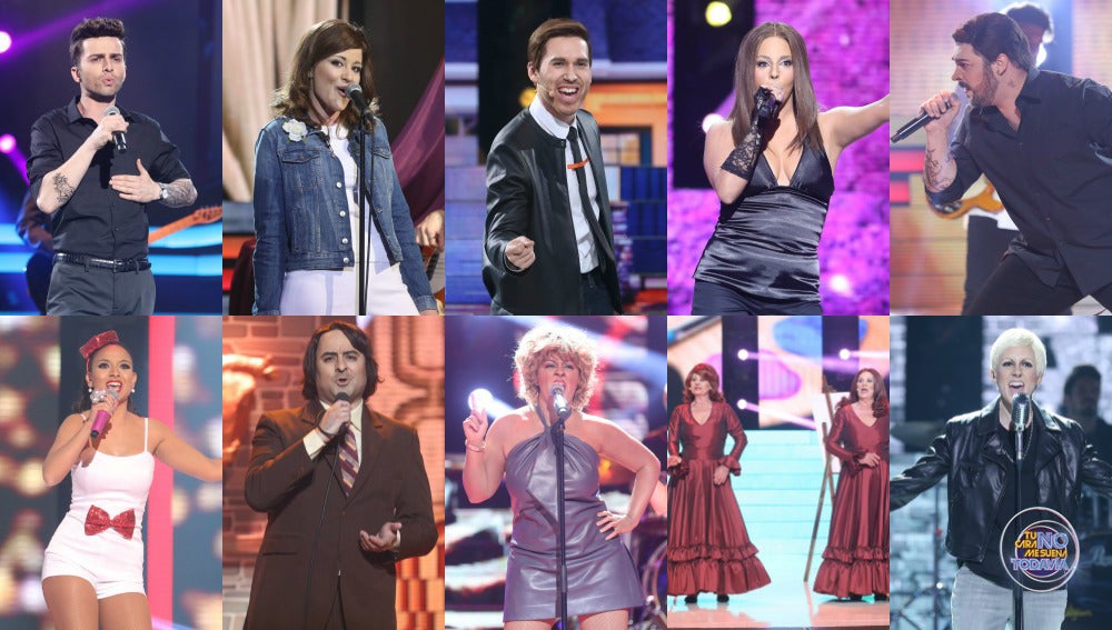 ¡Vota por la mejor actuación de la sexta gala de 'Tu cara no me suena todavía'!
