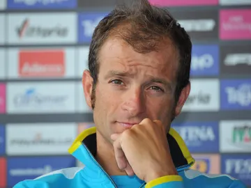 El ciclista italiano Michele Scarponi El ciclista italiano Michele Scarponi