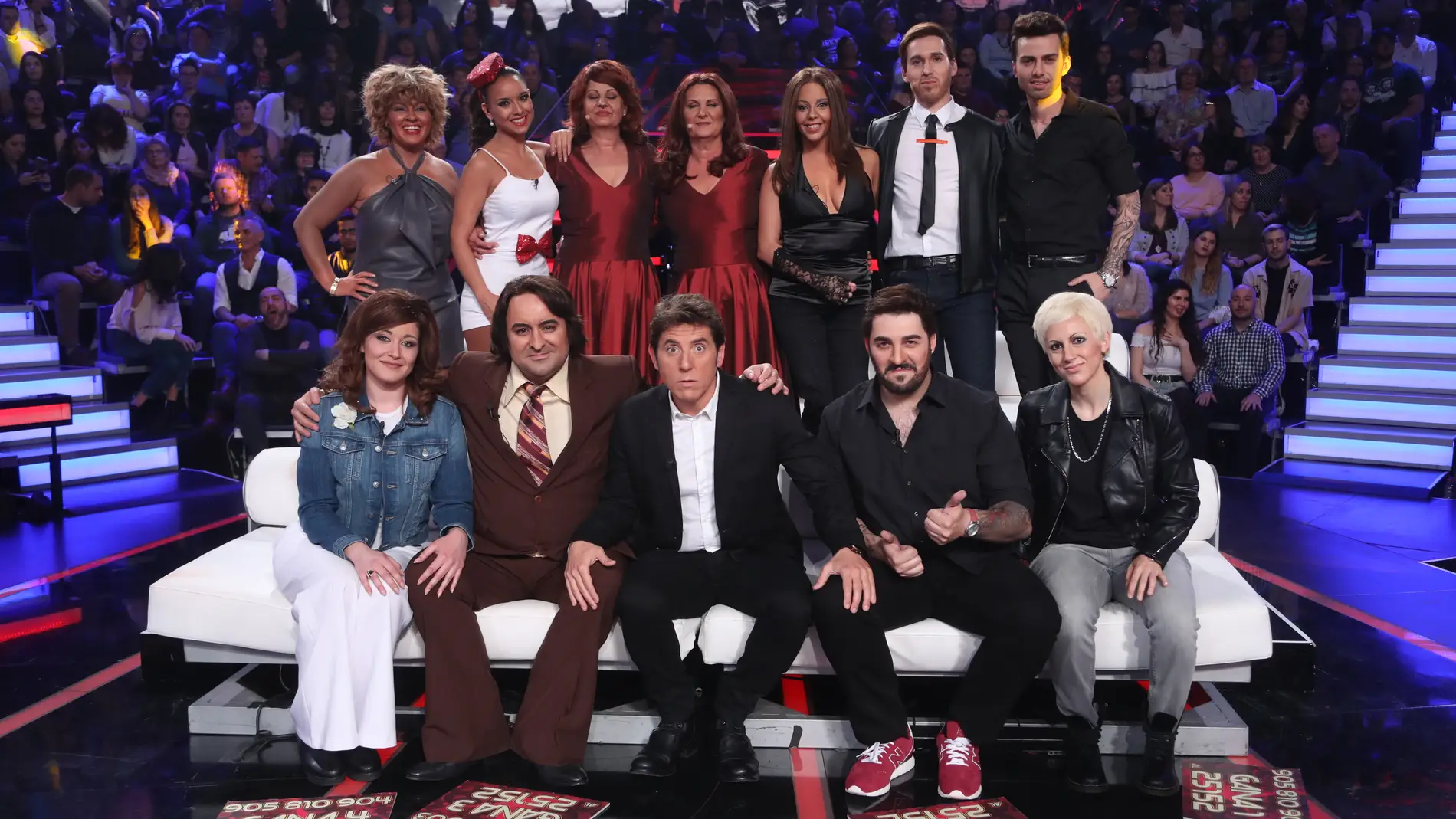 Los concursantes de TCNMST en la sexta gala