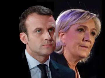 Emmanuel Macron y Marine Le Pen Emmanuel Macron y Marine Le Pen
