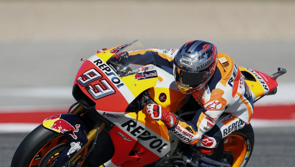 Marc Márquez, en Austin
