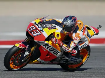 Marc Márquez, en Austin Marc Márquez, en Austin