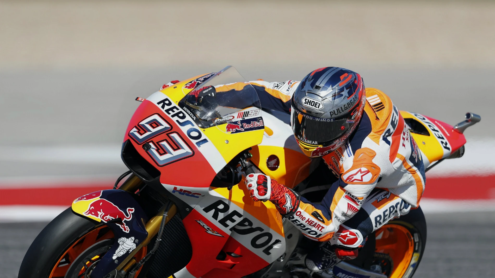 Marc Márquez, en Austin Marc Márquez, en Austin