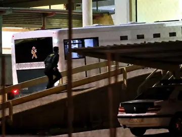 La llegada de Ignacio González a la cárcel de Soto del Real La llegada de Ignacio González a la cárcel de Soto del Real