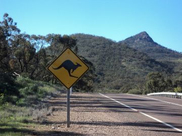 Carretera en Australia