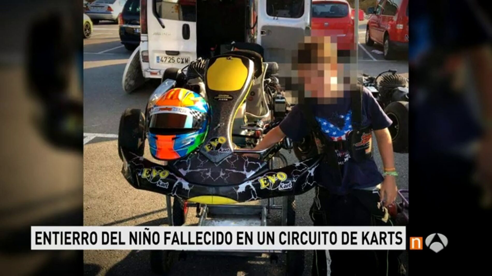 Frame 20.20238 de: Villarcayo, consternado por la muerte de un ni&ntilde;o en un accidente de karts en el circuito Fernando Alonso
