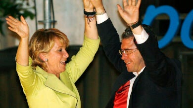 La vida política de Esperanza Aguirre, en imágenes