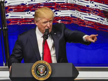 El presidente de Estados Unidos, Donald Trump. El presidente de Estados Unidos, Donald Trump.