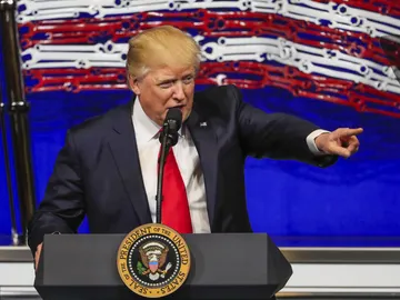 El presidente de Estados Unidos, Donald Trump. El presidente de Estados Unidos, Donald Trump.