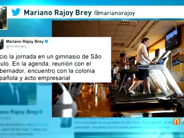 Frame 27.107777 de: Rajoy llega a Uruguay sin pronunciarse sobre las últimas noticias sobre el caso Lezo Frame 27.107777 de: Rajoy llega a Uruguay sin pronunciarse sobre las últimas noticias sobre el caso Lezo