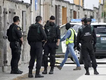 Imagen de archivo de una operación antiyihadista Imagen de archivo de una operación antiyihadista