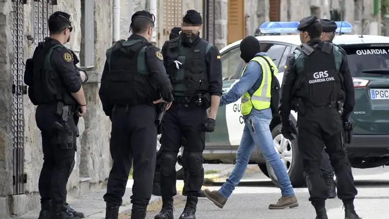 Imagen de archivo de una operación antiyihadista Imagen de archivo de una operación antiyihadista