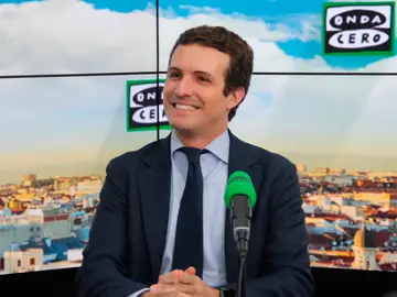 Pablo Casado durante una entrevista en Onda Cero Pablo Casado durante una entrevista en Onda Cero