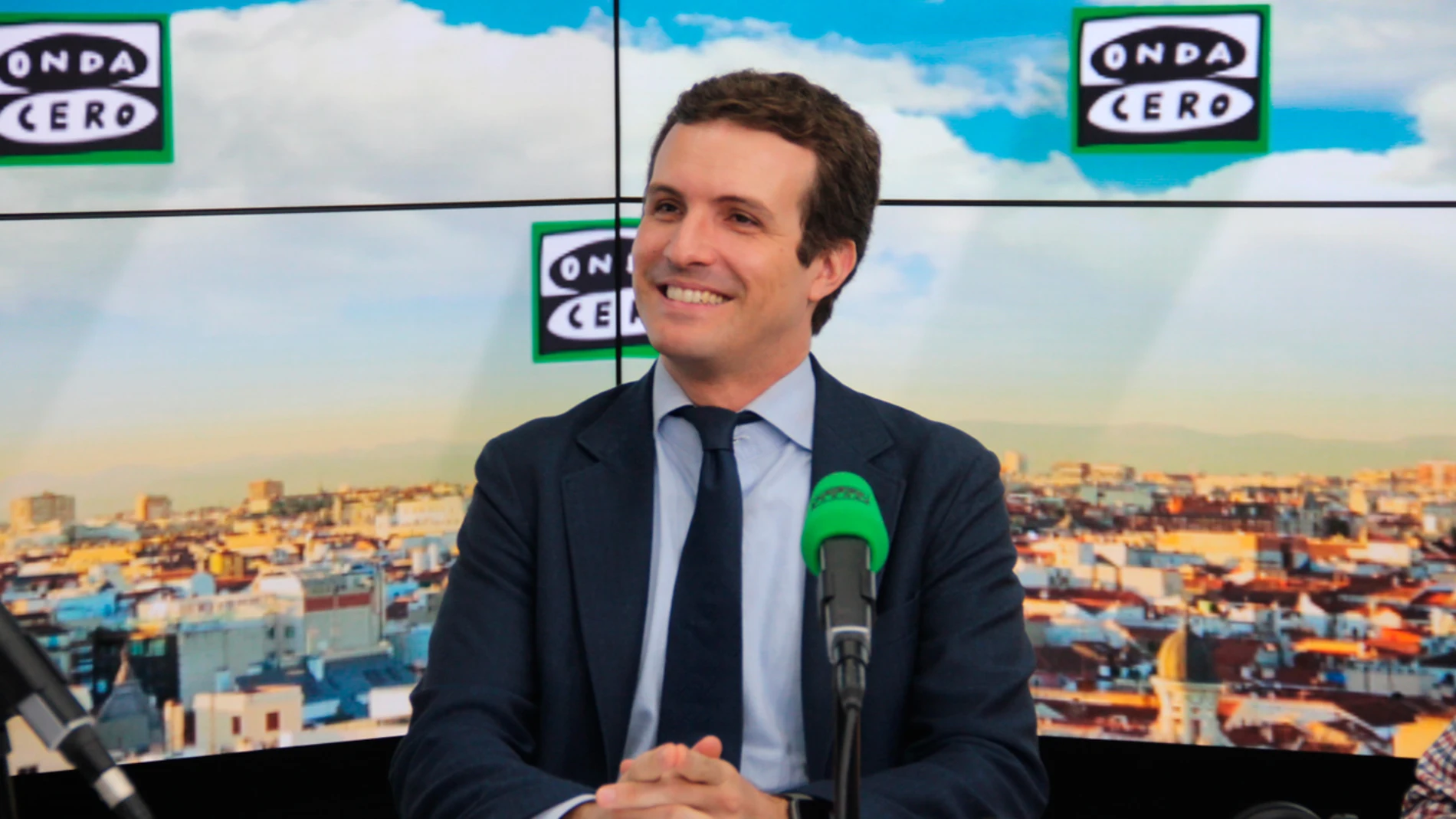 Pablo Casado durante una entrevista en Onda Cero Pablo Casado durante una entrevista en Onda Cero