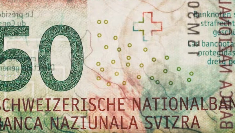 El billete de 50 francos suizos elegido como el mejor del mundo de 2016