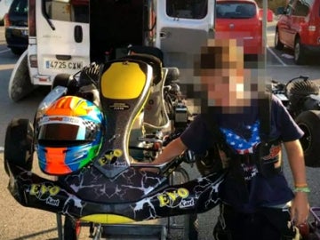 Gonzalo, el pequeño fallecido en un accidente de karts