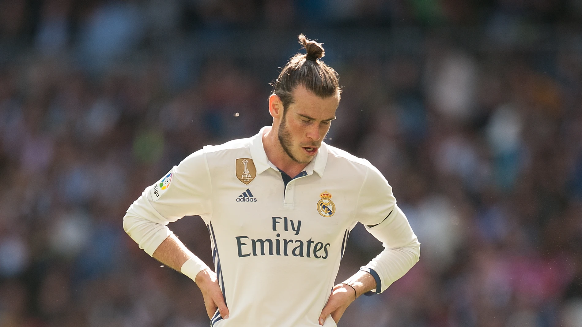Gareth Bale se lamenta durante un partido con el Madrid Gareth Bale se lamenta durante un partido con el Madrid