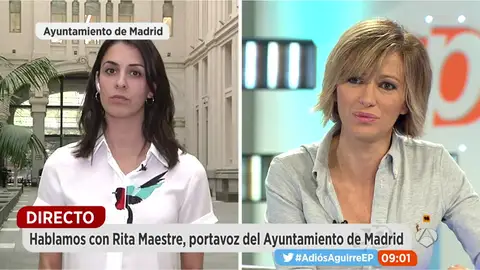 Rita Maestre, portavoz del Ayuntamiento Rita Maestre, portavoz del Ayuntamiento