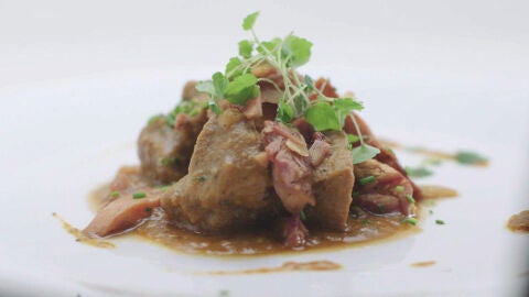 Guiso de ternera con casta&ntilde;as
