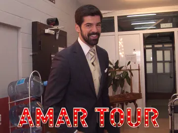 Miguel Ángel Muñoz nos hace de guía en un 'Amar Tour' muy especial Miguel Ángel Muñoz nos hace de guía en un 'Amar Tour' muy especial