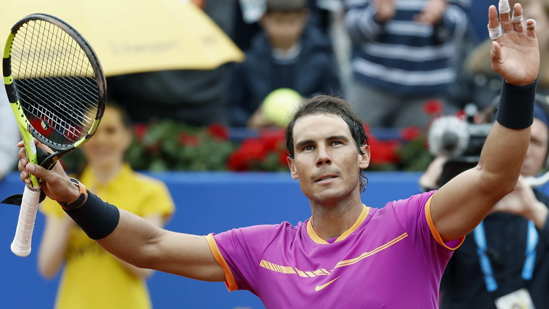 Rafa Nadal en el trofeo Conde de Godó Rafa Nadal en el trofeo Conde de Godó