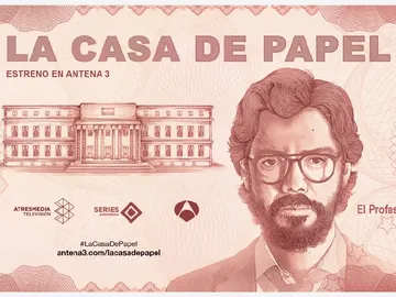 El profesor en 'La casa de papel' El profesor en 'La casa de papel'