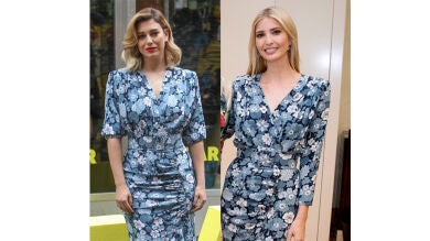 Ivanka Trump y Blanca Suárez, un mismo vestido y diferentes estilos 