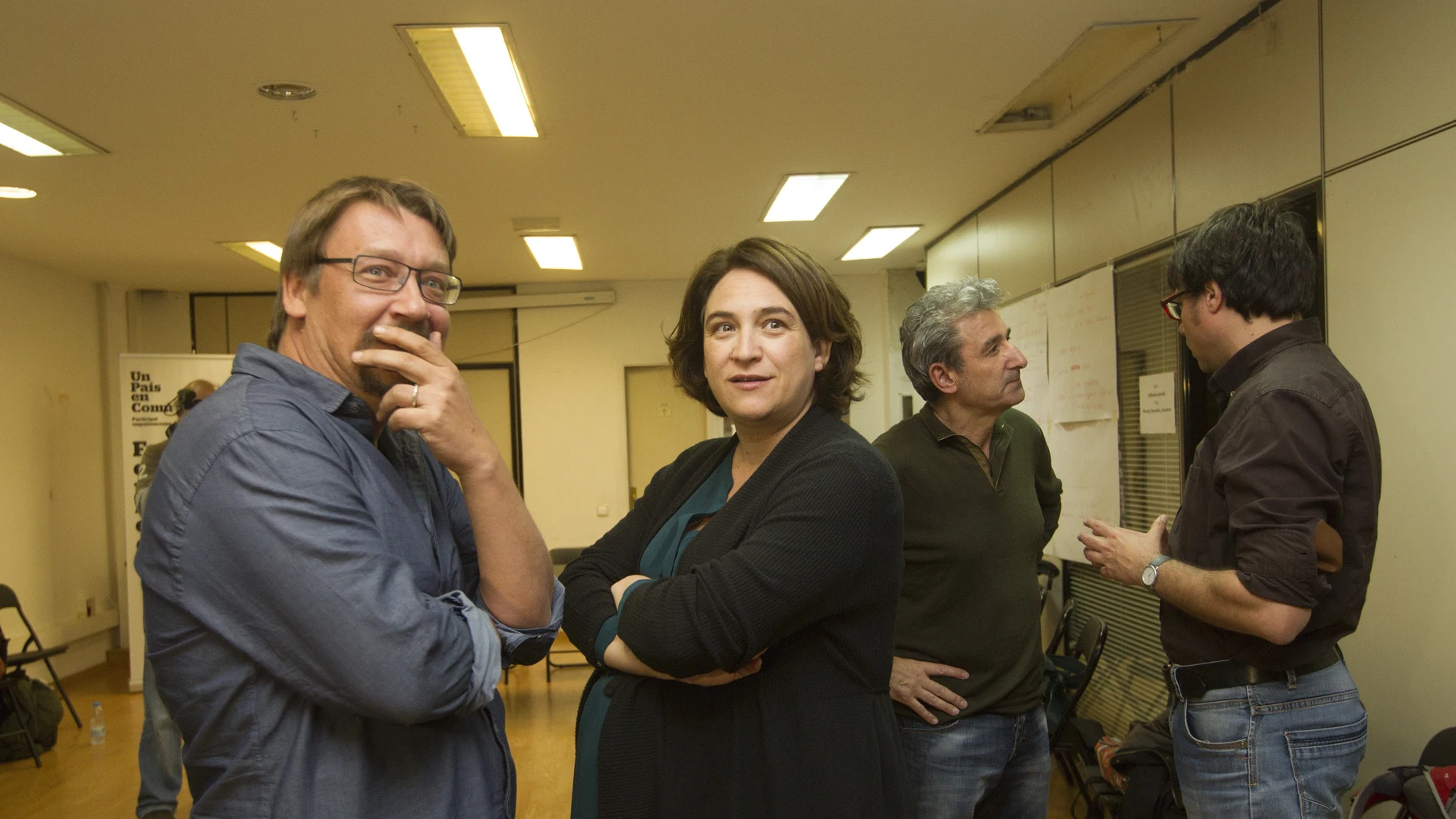 Ada Colau y Xavier Domenéch Ada Colau y Xavier Domenéch