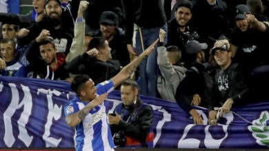 El Leganés gana a Las Palmas y manda a segunda divsión al Osasuna
