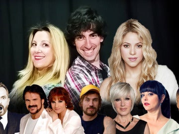 "Me enamoré", el nuevo éxito de Shakira, cantado a 24 voces famosas por Nacho Lozano y Chely Capitán