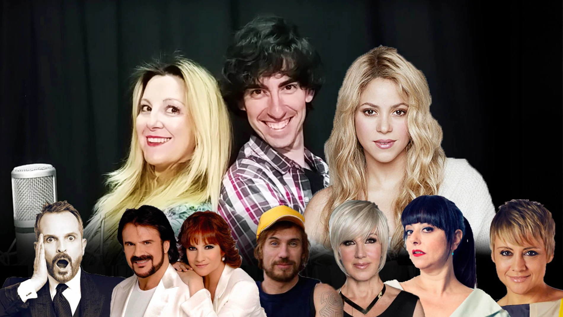 "Me enamoré", el nuevo éxito de Shakira, cantado a 24 voces famosas por Nacho Lozano y Chely Capitán
