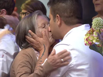 La emoción desborda a Víctor: “Se me ha venido el mundo abajo” La emoción desborda a Víctor: “Se me ha venido el mundo abajo”